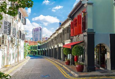 景點：牛車水街景